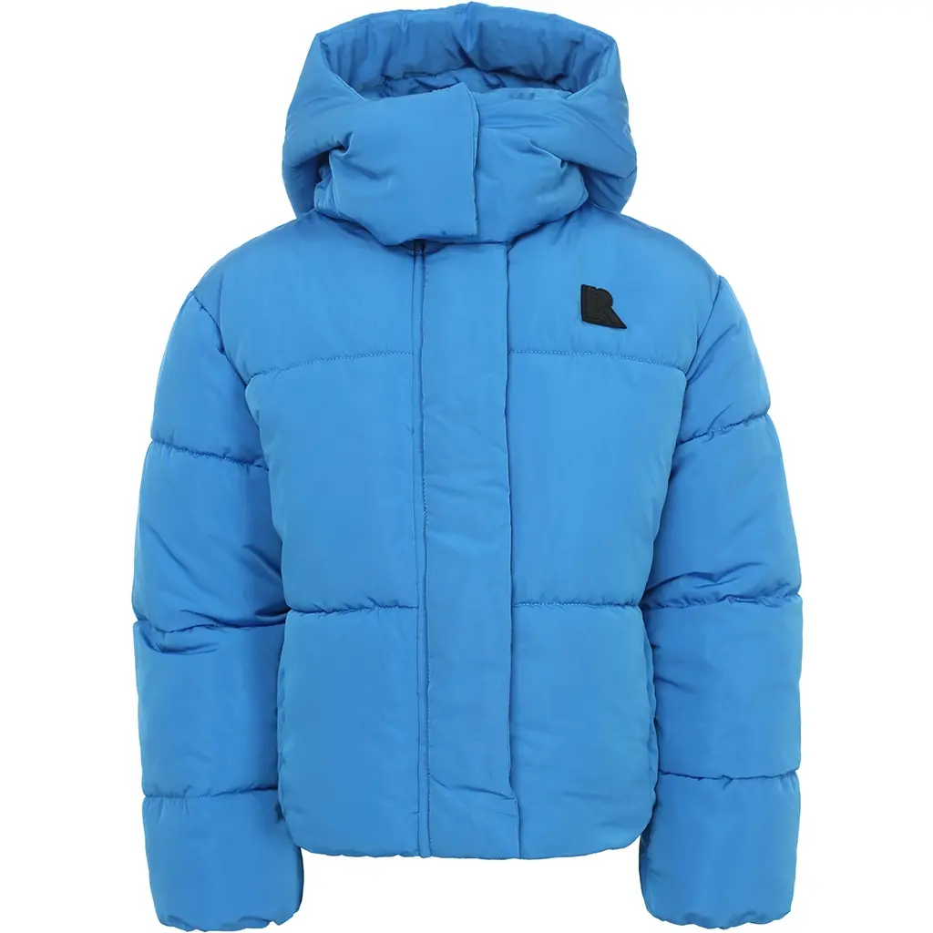 Winterjas cropped (blue ivy)
