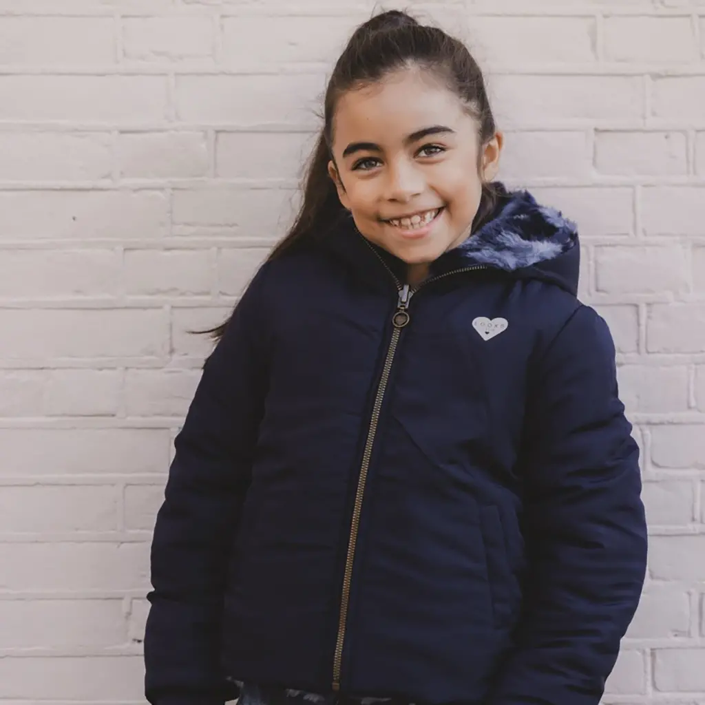 Winterjas REVERSIBLE (navy)