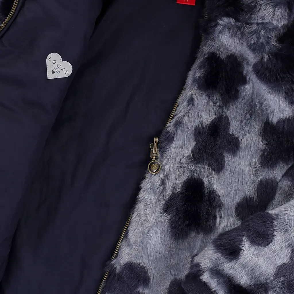 Winterjas REVERSIBLE (navy)