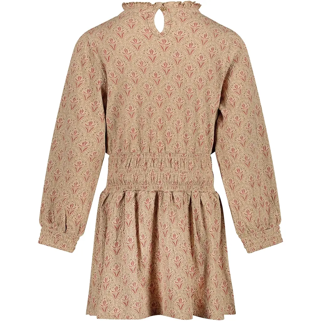 Jurk Tabby (aop red flower)