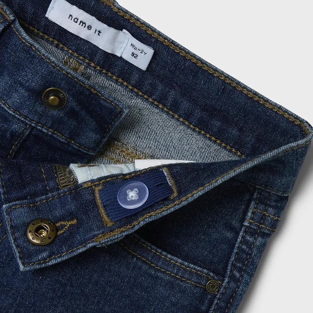 Jeans WIDE LEG Rose (dark blue denim)