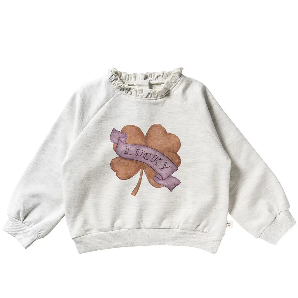 Trui ruffle (birch)