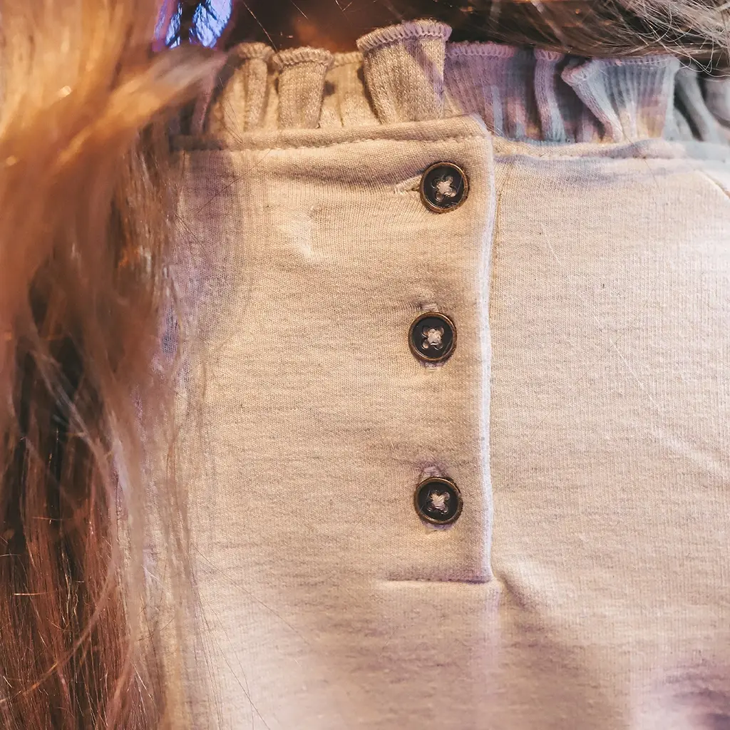 Trui ruffle (birch)