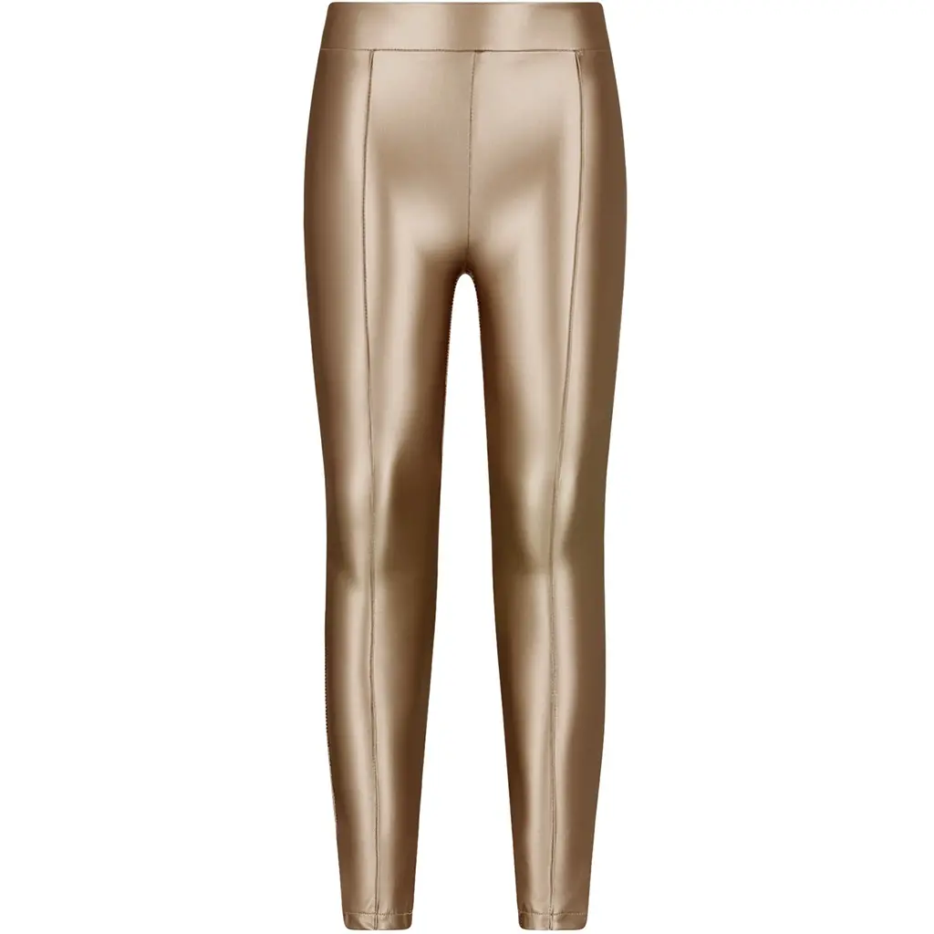 Legging Luna fake leather (light gold)