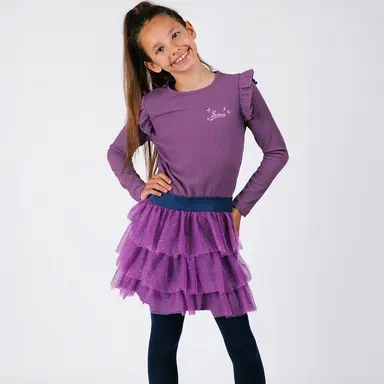 Jurk Dora (crushed grape)