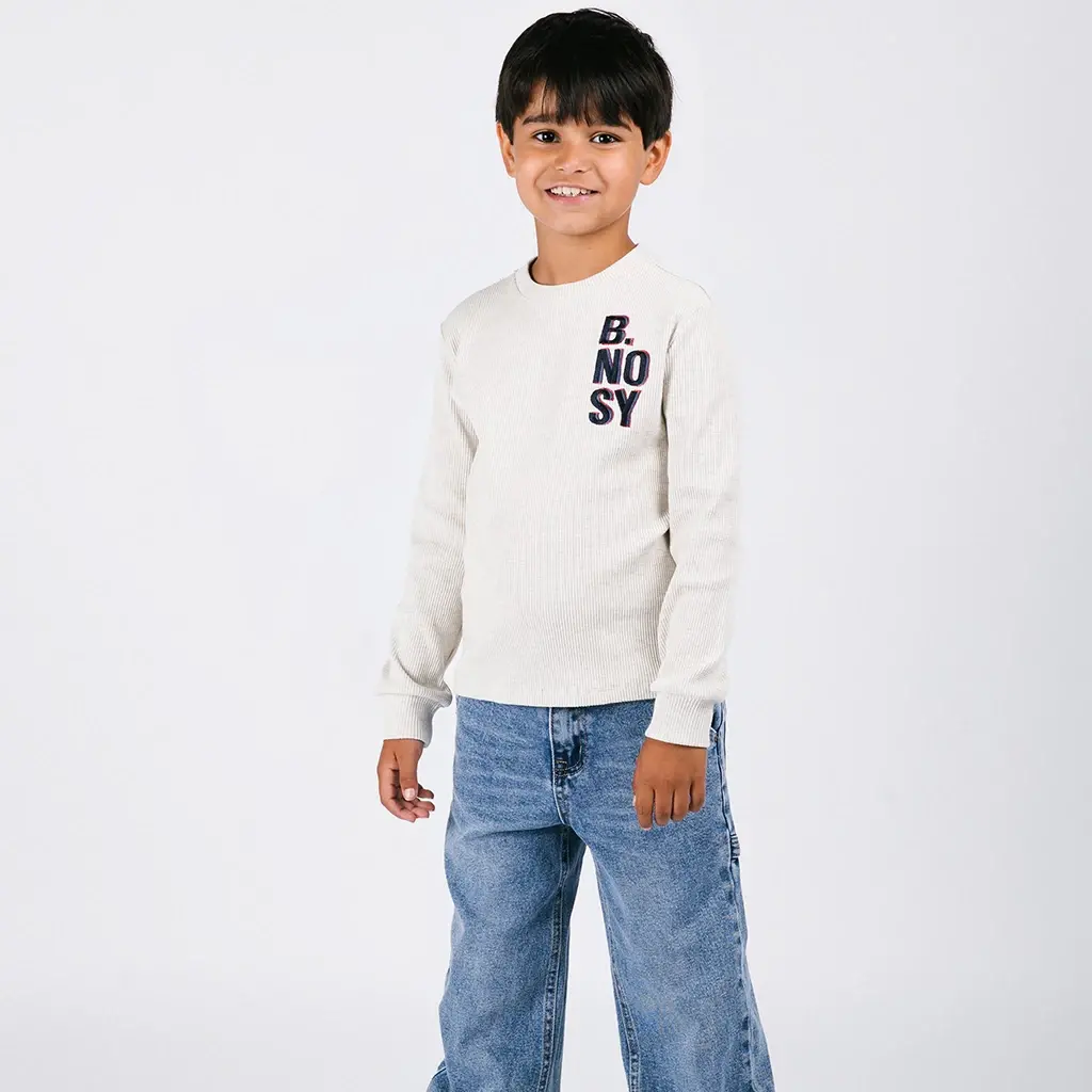 Spijkerbroek Patty cargo (mid blue denim)