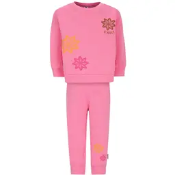 Tweedelig lounge setje Nola (pink carnation)