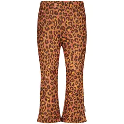 Broekje Phoebe flared (leopard texas)