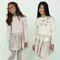 Le Chic Jurk Salloon glitter (café au lait)