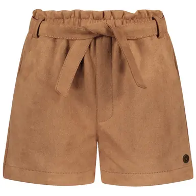 Kort broekje Fay-Linn fake leather (camel)