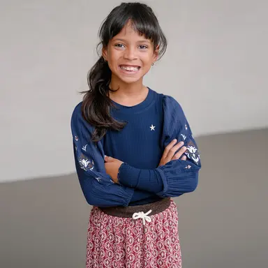 Longsleeve Eloise (navy)