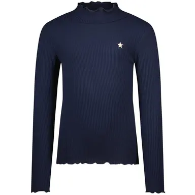 Longsleeve Eef rib (navy)