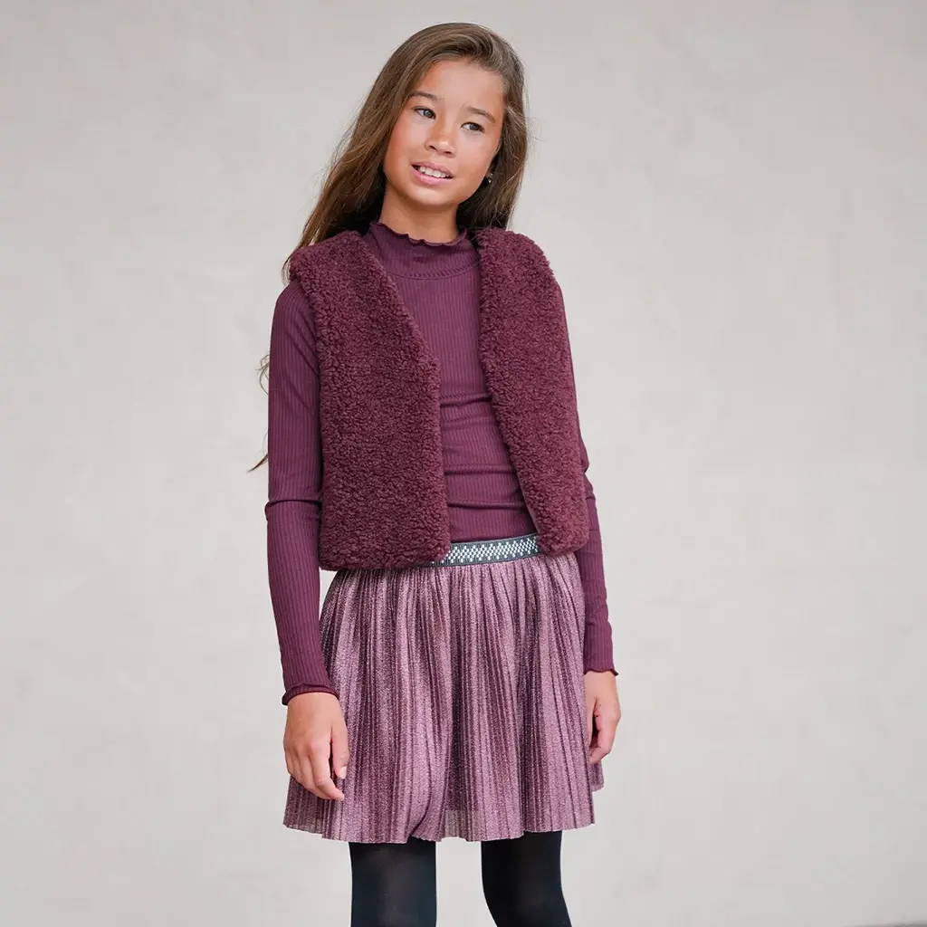 Jurk Miley glitter (cherry)