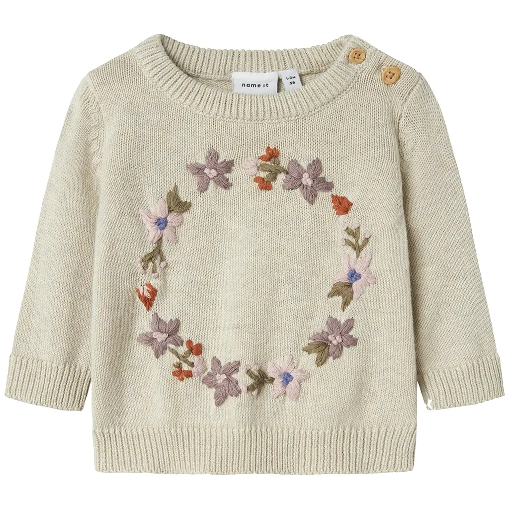 Gebreid truitje Opair (peyote melange)