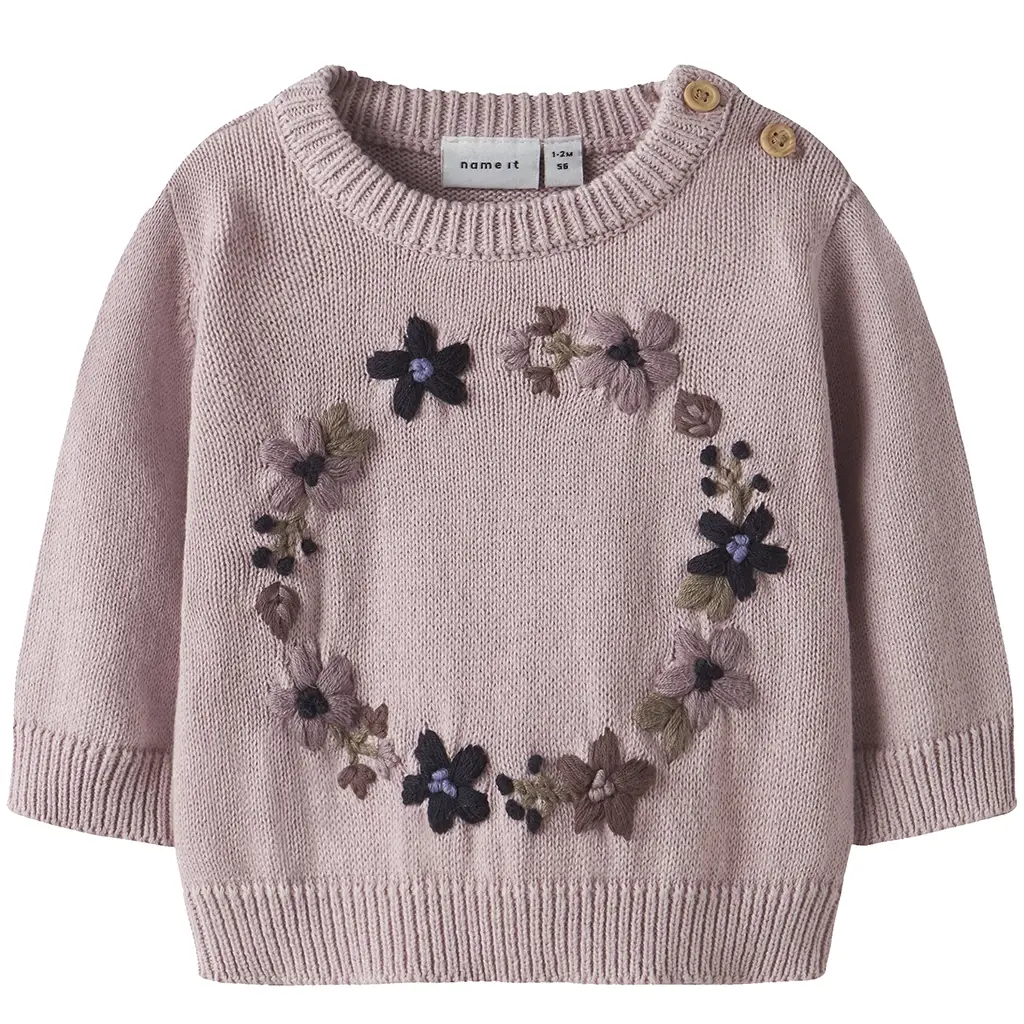 Gebreid truitje Opair (burnished lilac)