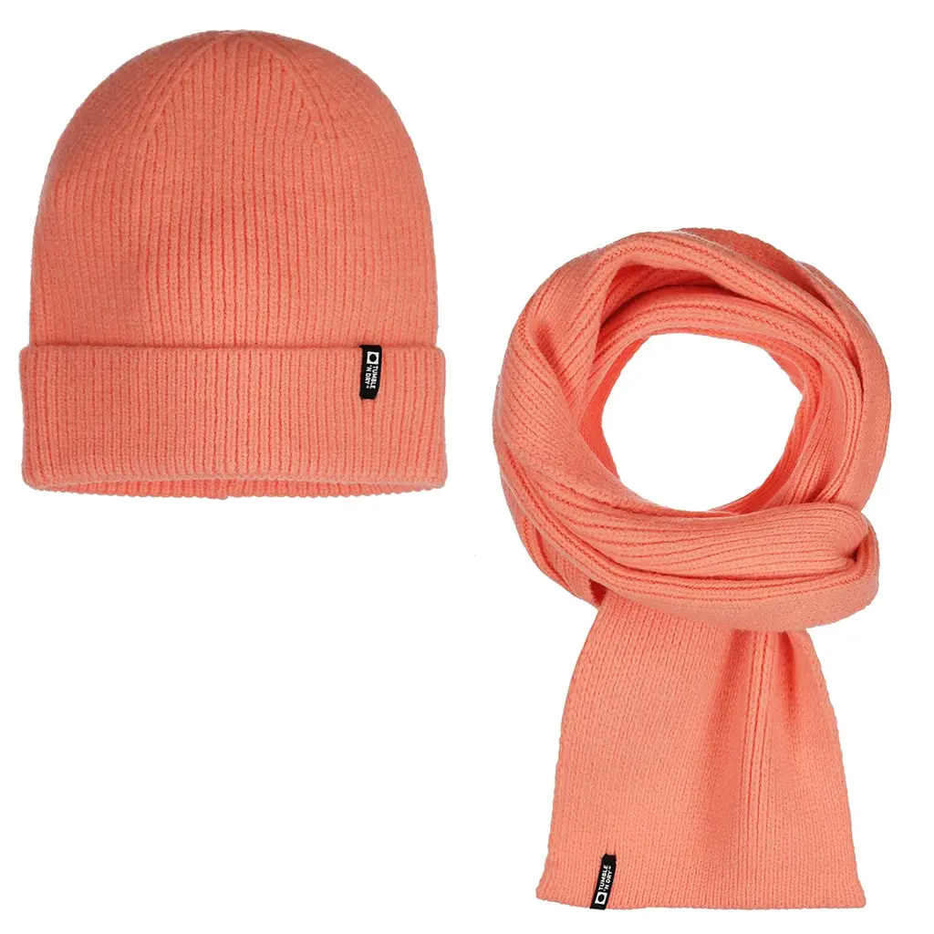 Set muts en sjaal (desert flower)
