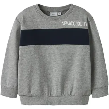 Trui sweater Vance (grey melange)