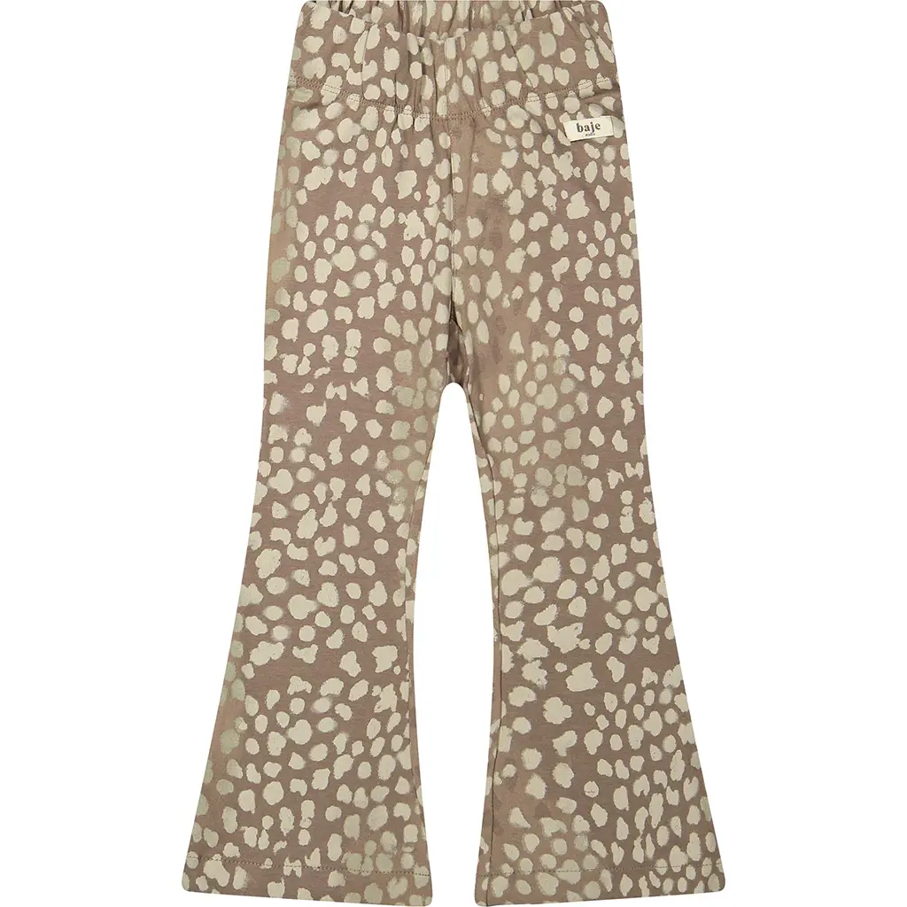 Broek flared Preda (sand desert aop)