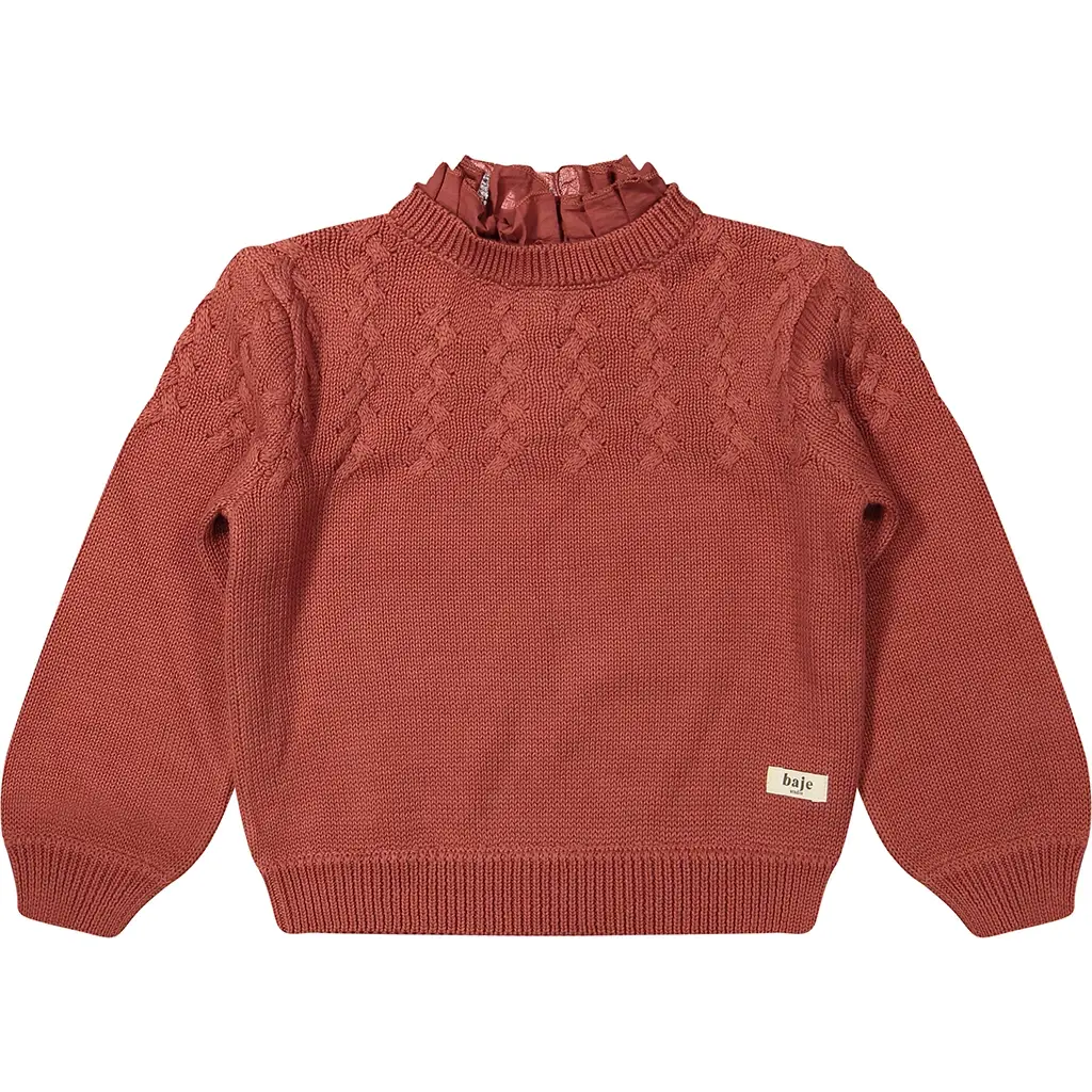 Trui Vallon (red maroon)