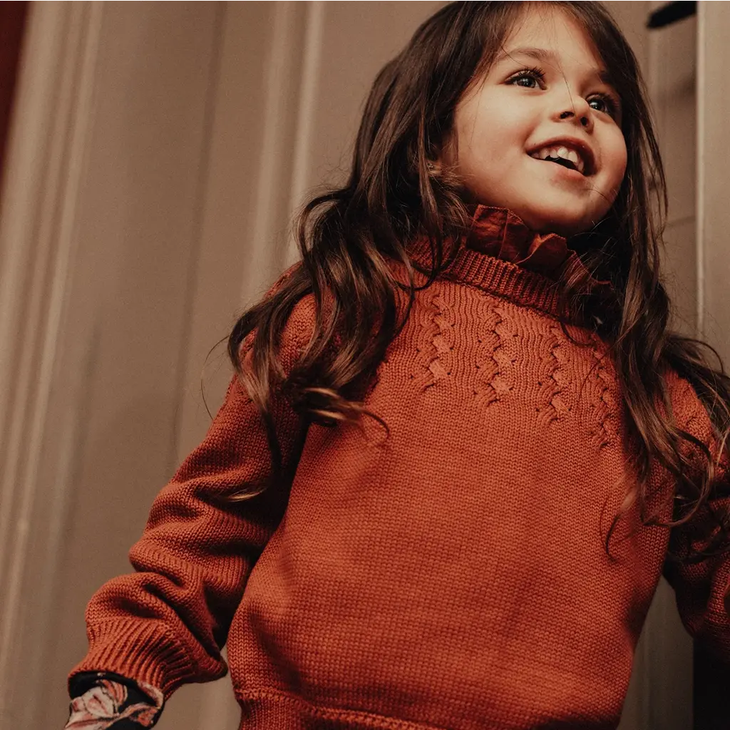 Trui Vallon (red maroon)