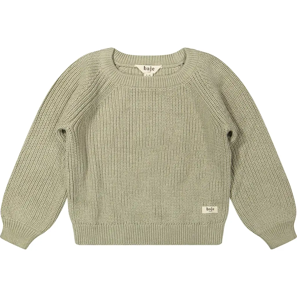 Gebreide trui Thun (green pistache)