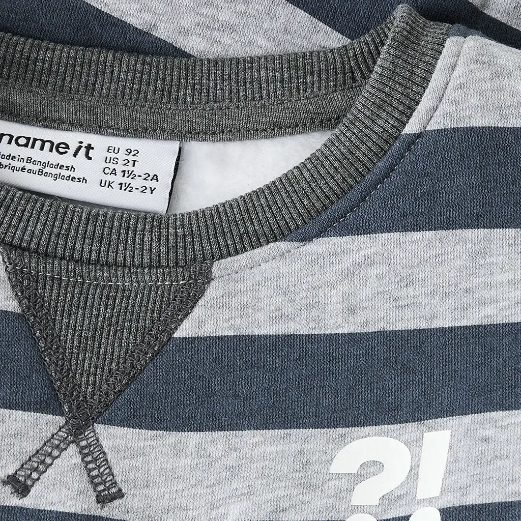 Trui sweater Ovillo (light grey melange)