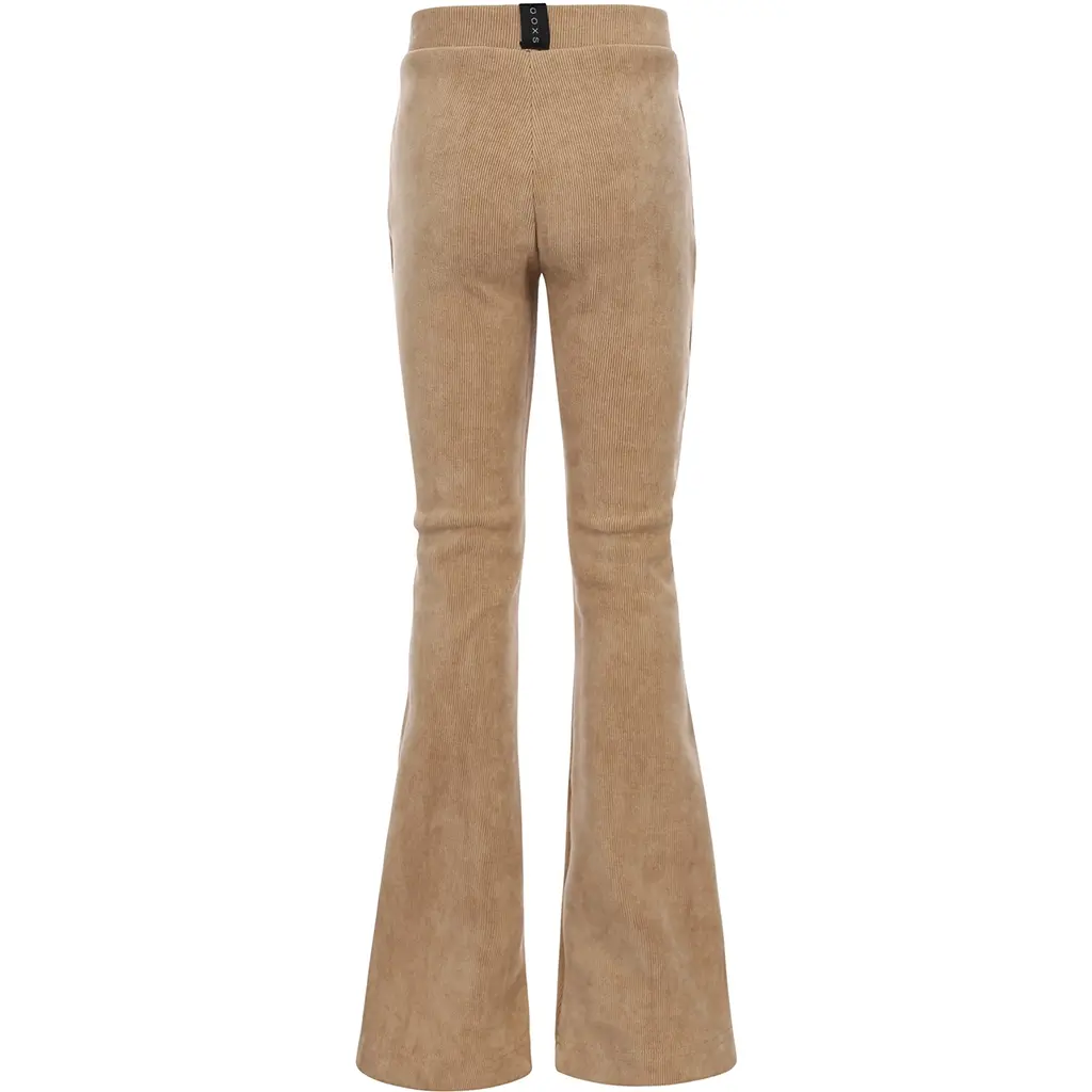 Broek flared rib (clay)