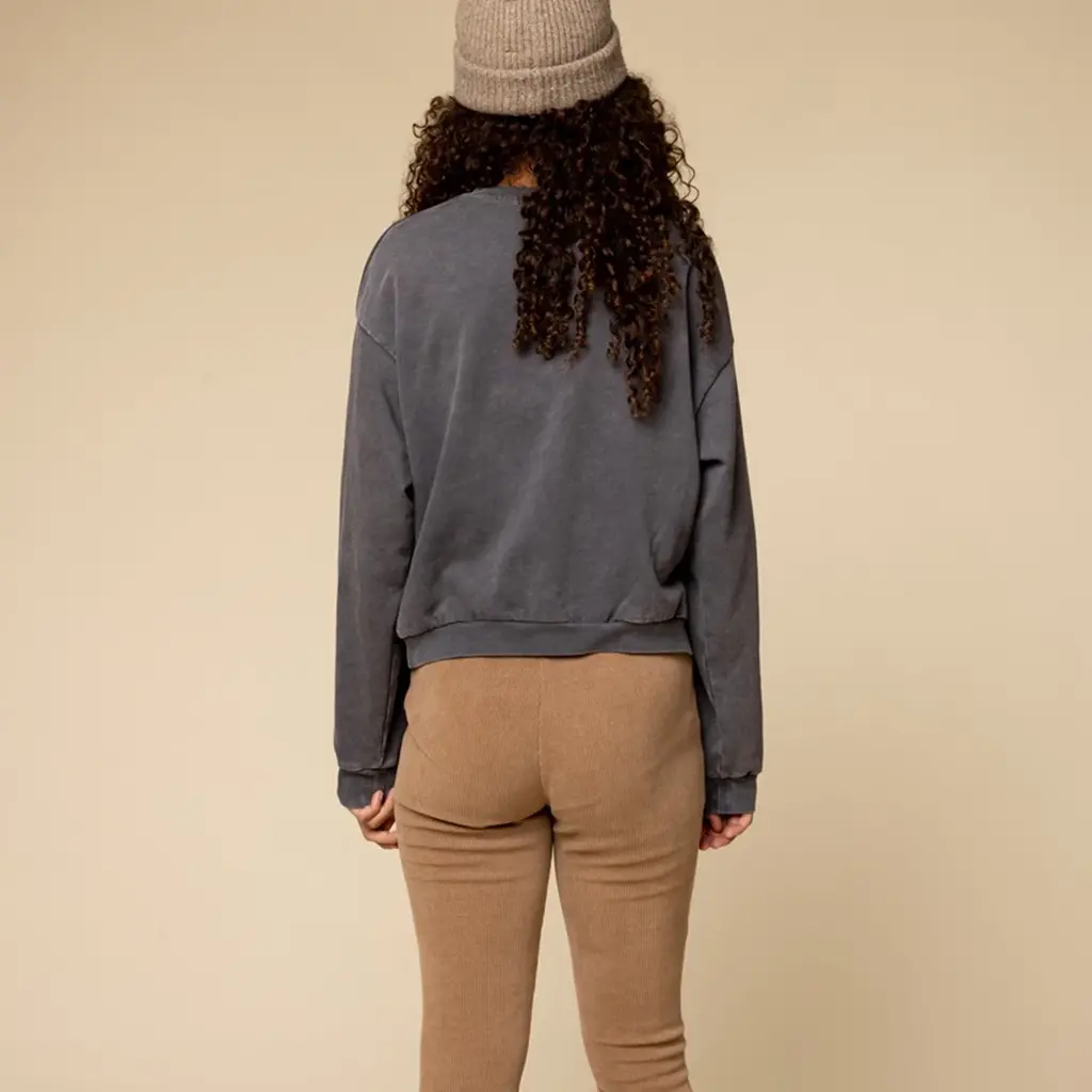 Broek flared rib (clay)