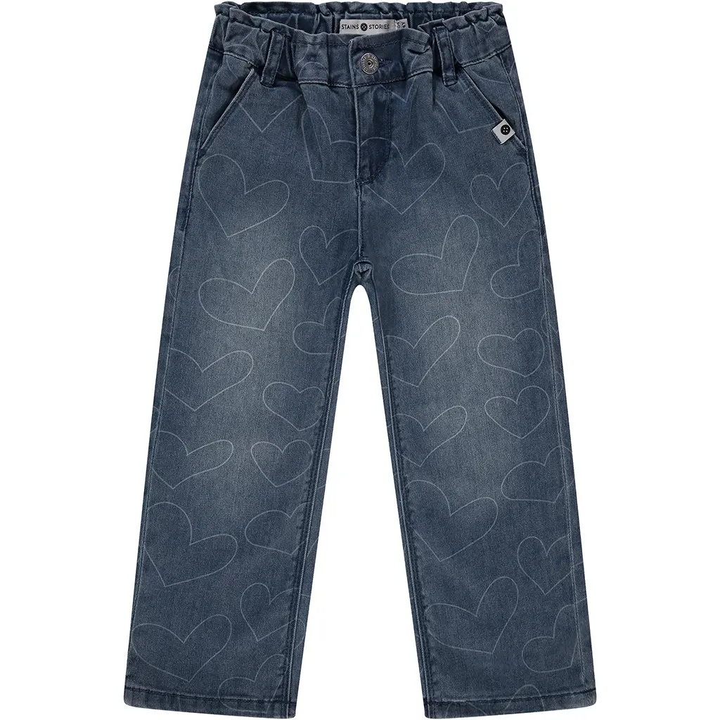 Spijkerbroek wide fit (jeans blue)