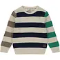 Stains & Stories Gebreide trui stripes (bone)