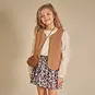 Nono Gilet Katya REVERSIBLE (cerise pink)