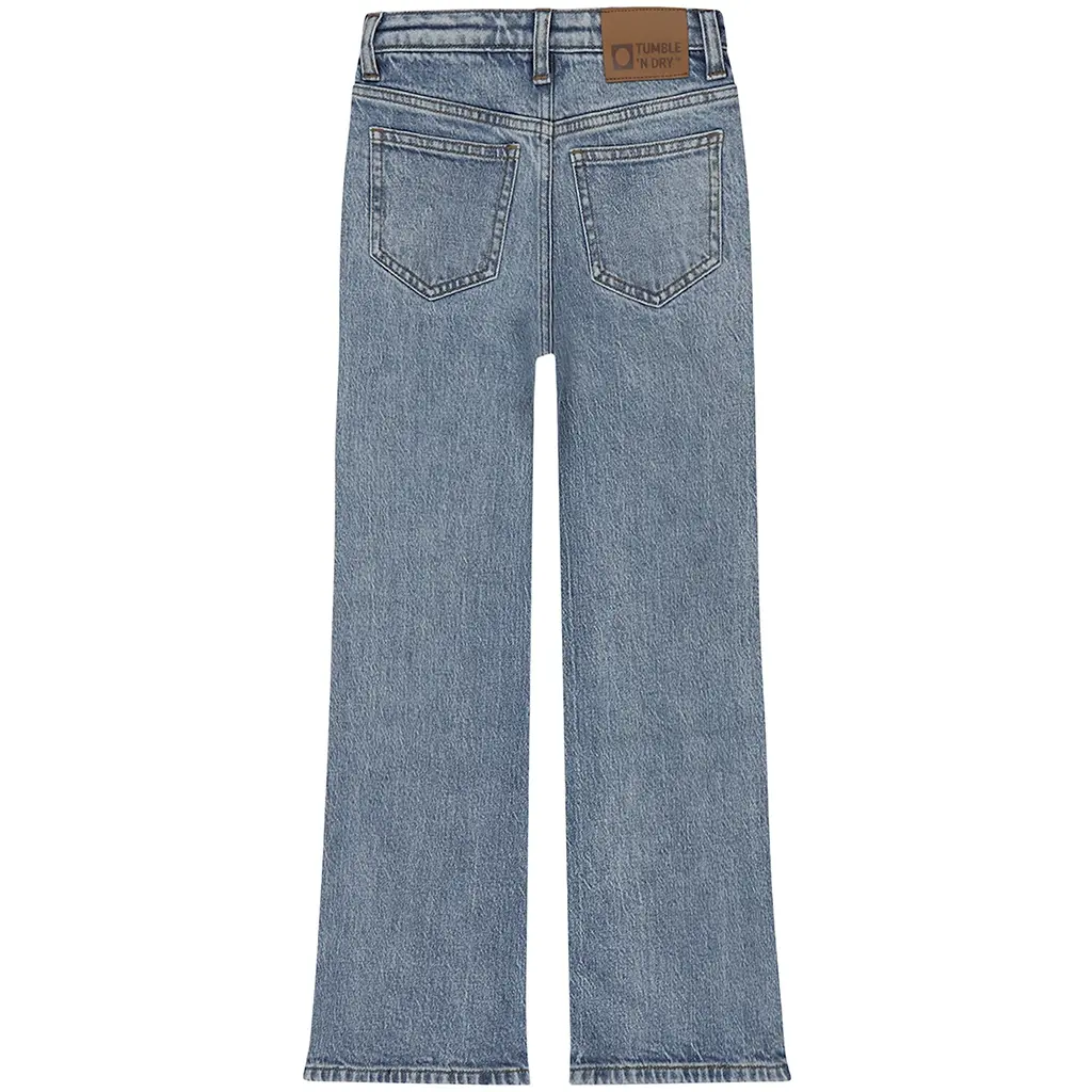 Spijkerbroek Jasmine wide fit (denim light stonewash)