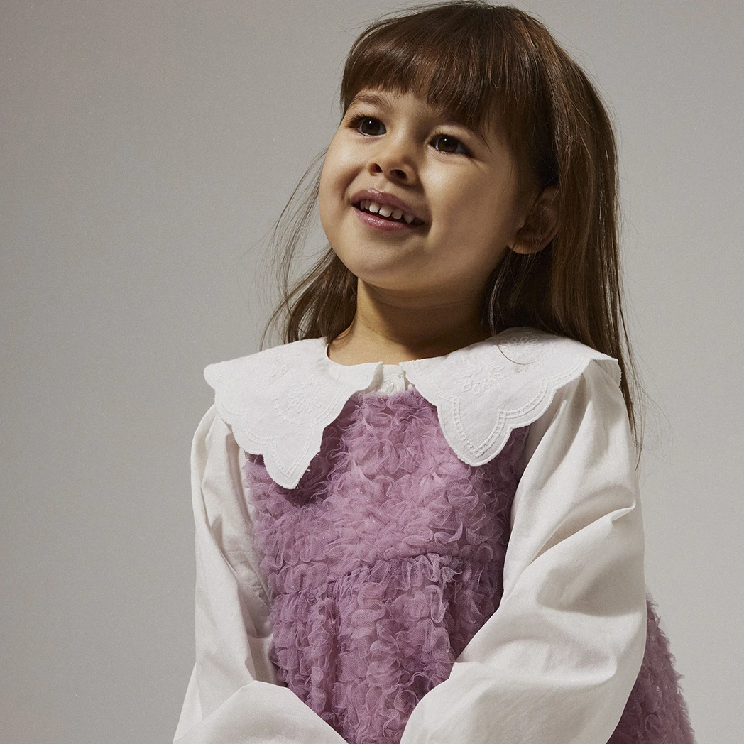 Name It-collectie Blouse Rollaring (bright white)