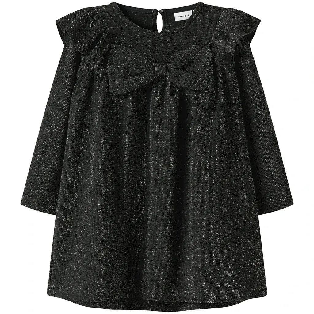 Jurk glitter Roisin (black)