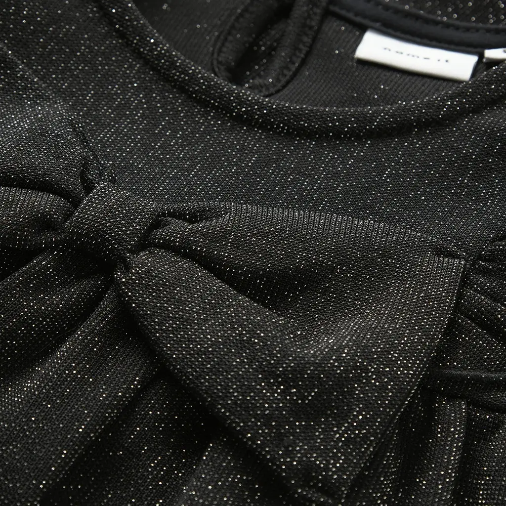 Jurk glitter Roisin (black)