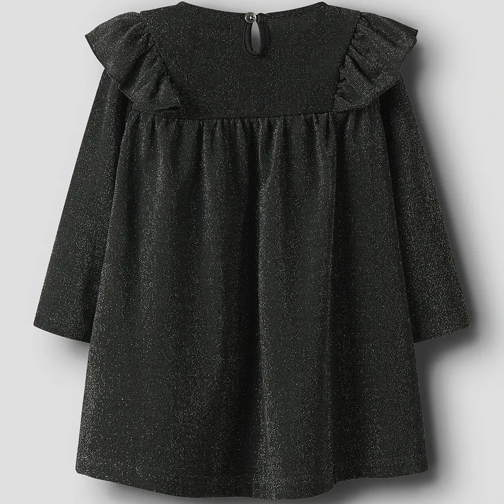 Jurk glitter Roisin (black)