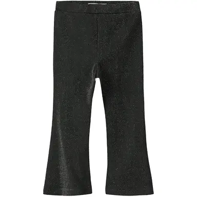 Broek glitter BOOTCUT Roisin (black)