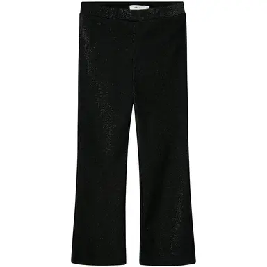 Broek glitter BOOTCUT Roisin (black)