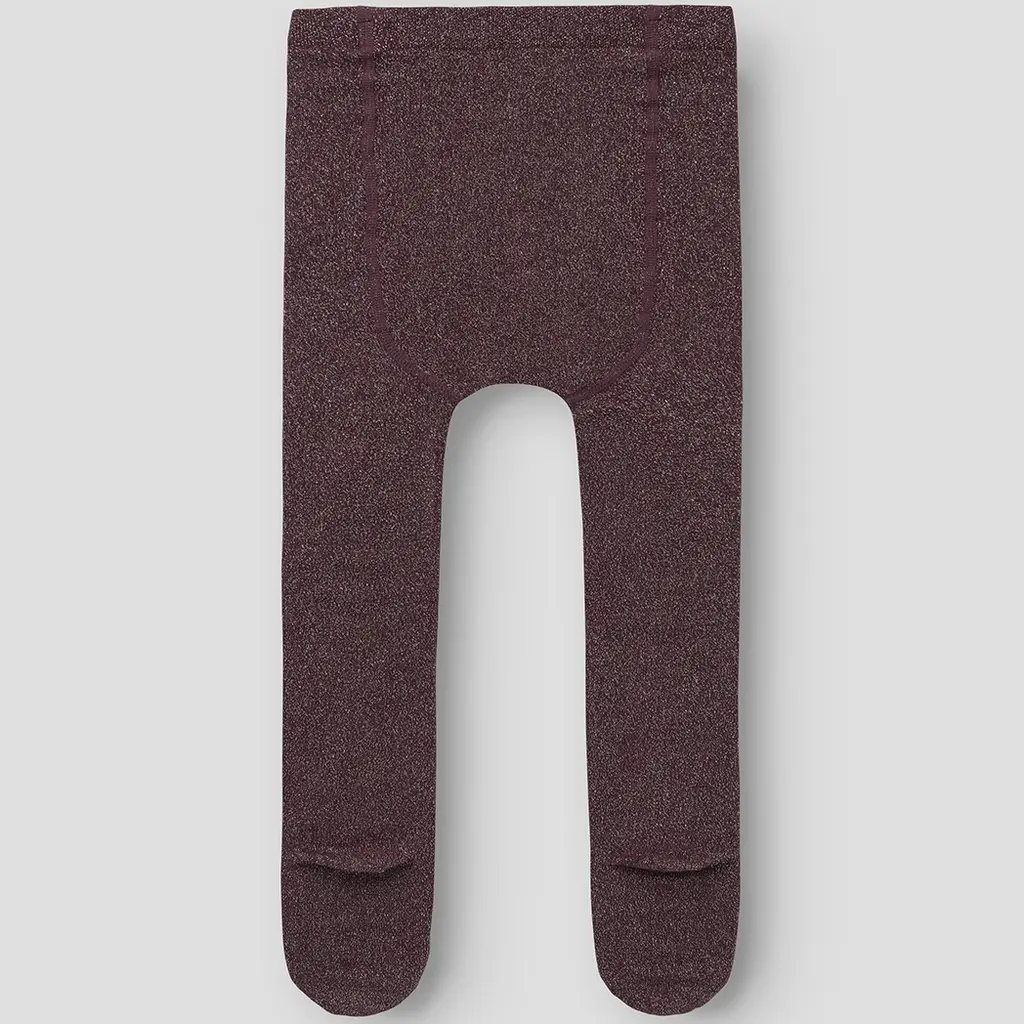 Maillot glitter Rosie (burgundy lurex silver)