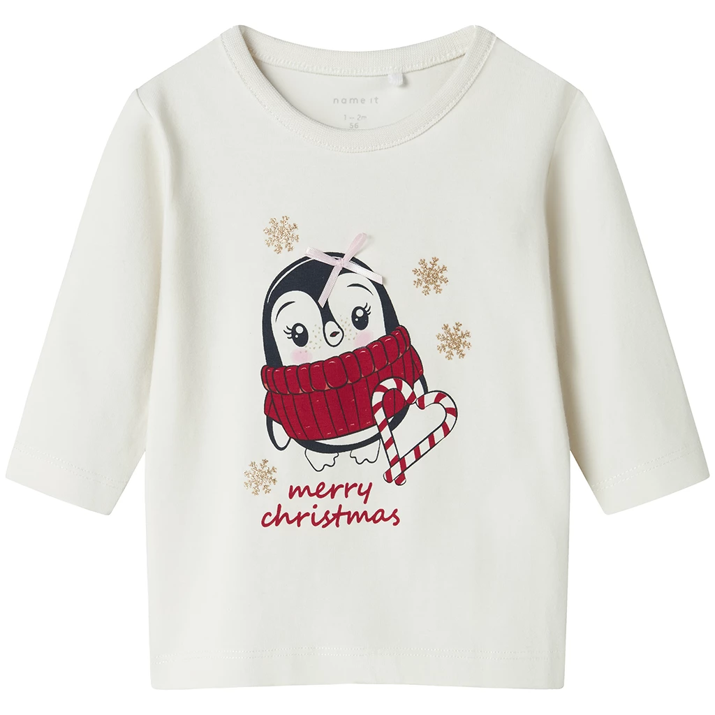 Name It-collectie KERST longsleeve Ro (jet stream)