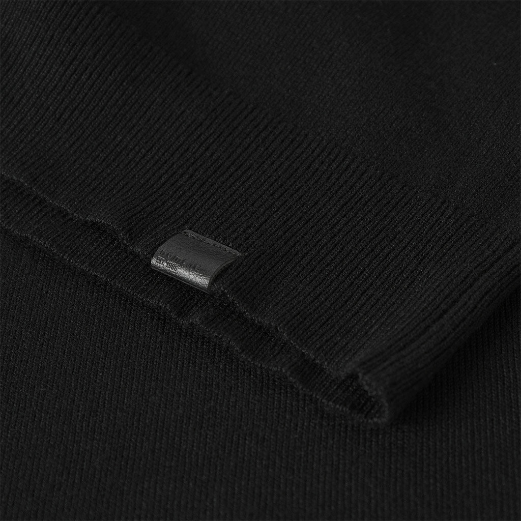 Dun truitje turtleneck (black)