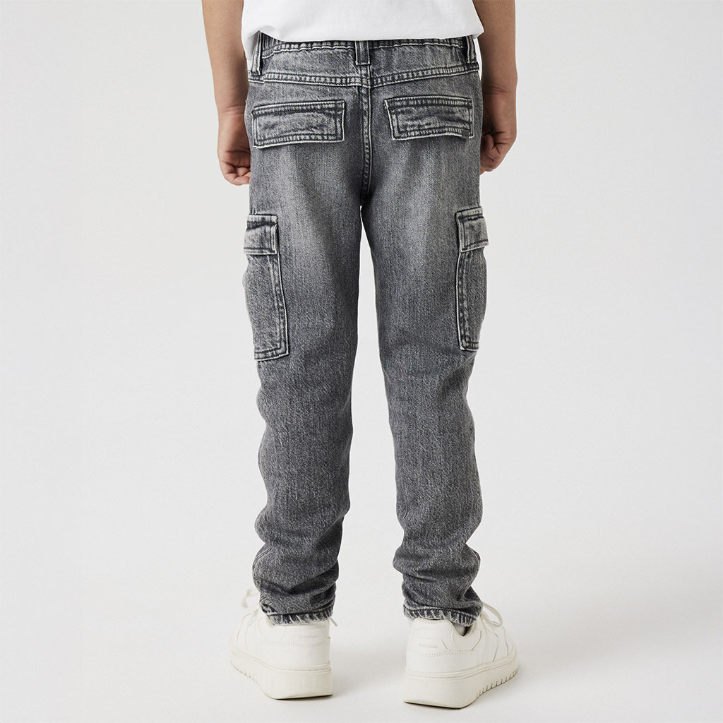 Jeans cargo TAPARED Silas (medium grey denim)