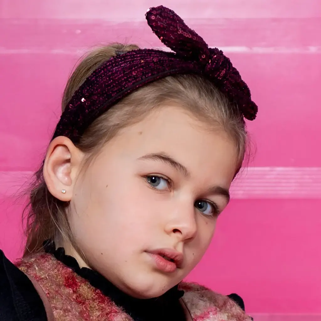 Haarbandje Ava sequince (fig)