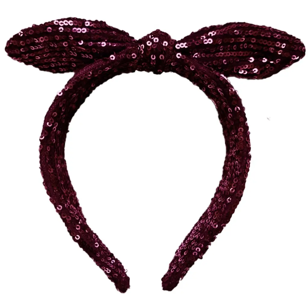 Haarbandje Ava sequince (fig)