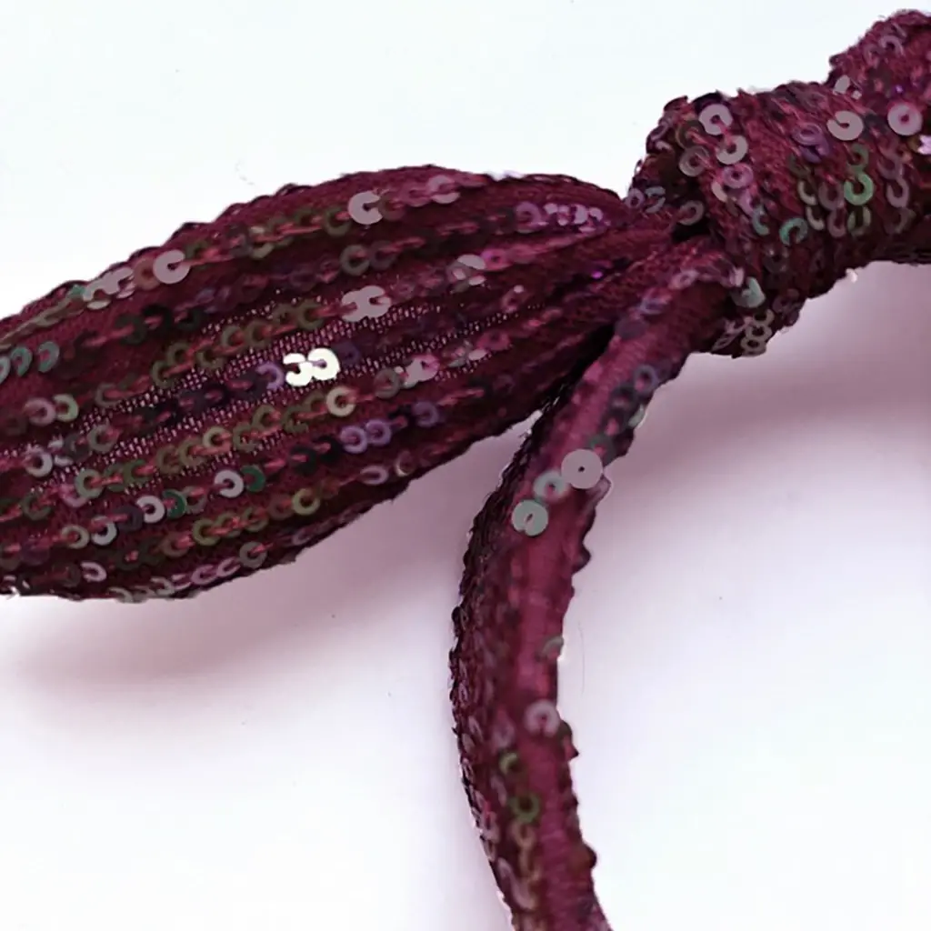 Haarbandje Ava sequince (fig)