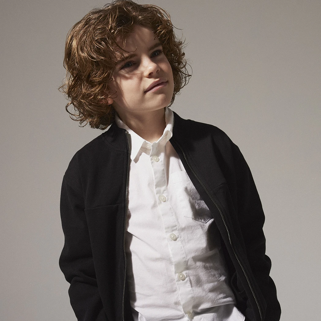 Name It-collectie Vest sweat Ross (black)