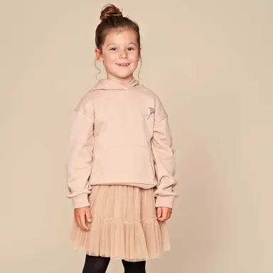 Trui hoodie Valesca (sand)