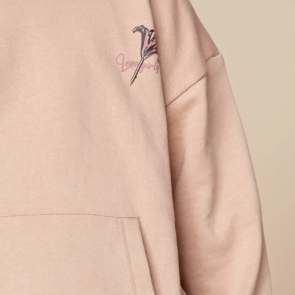 Trui hoodie Valesca (sand)