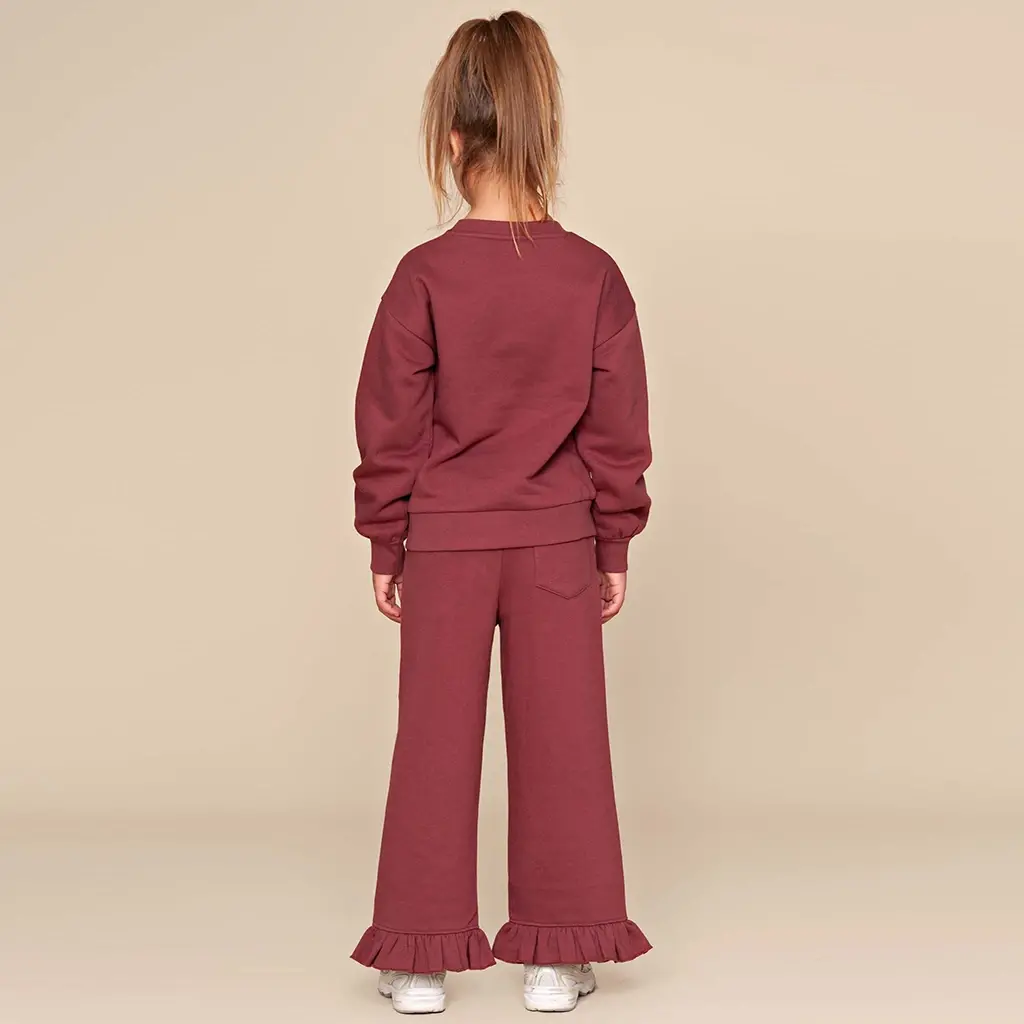 Broek Vignetta (dark red)