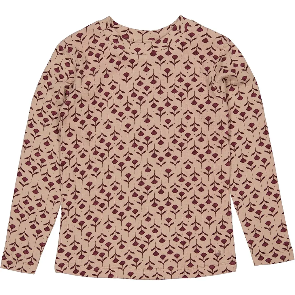 Longsleeve Veroni (aop sand flower)
